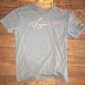 Greg Norman Gray Graphic-T